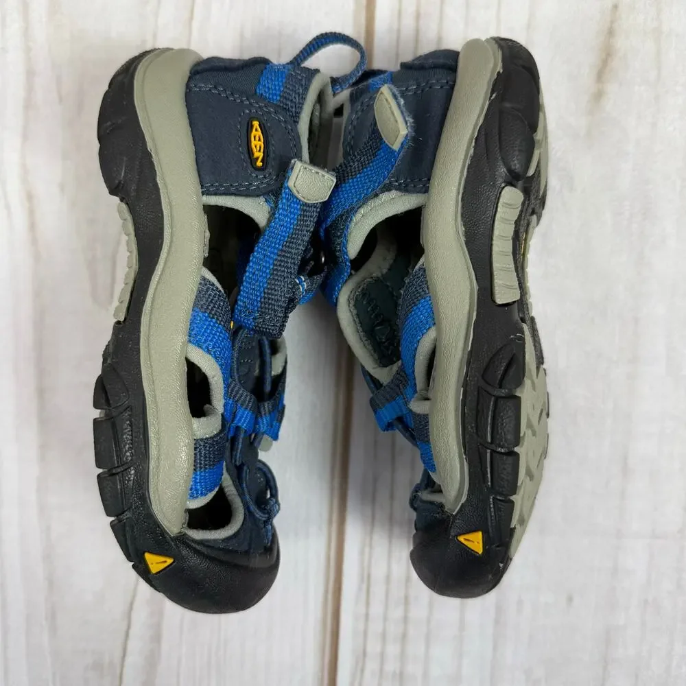 Keen‎ Kids Water Sandals Newport H2 Blue Gray Size 10 Toddler